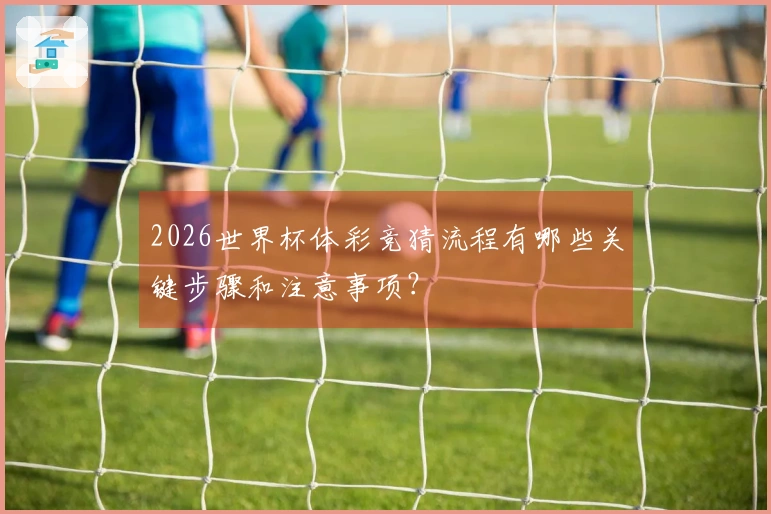2026世界杯体彩竞猜流程有哪些关键步骤和注意事项？